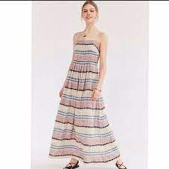 Urban Outfitters Dresses & Skirts - Urban Outfitters ecote Rustica striped cotton maxi dress